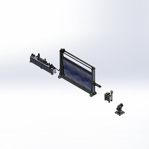 High speed docking aluminum-plastic composite pipe production line