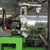 Automatic welding machine for boxback beam