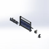 High speed docking aluminum-plastic composite pipe production line